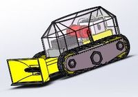 全自动扫雪机器人