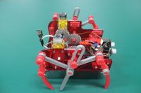 六足仿生避障机器人