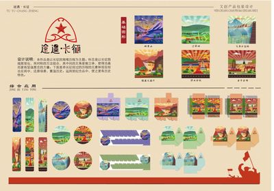 “途遇·长征”纪念品包装设计