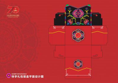 羌族图腾70周年延伸应用设计
