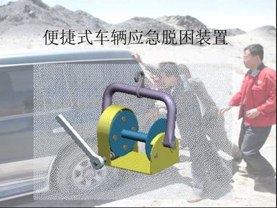 便捷式車輛應急脫困裝置