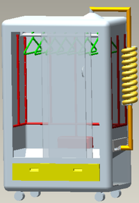 家用自动干衣柜
