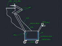 手动水果采摘车