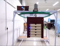 基于信息交互的悬挂式智能传菜平台