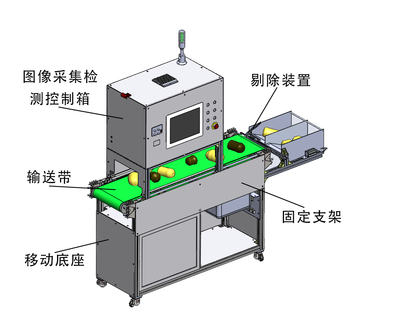 基于机器视觉的马铃薯智能除杂装置