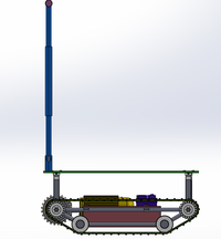 履带式爬楼代步机械车