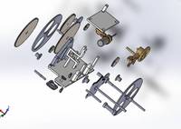 热能自主避障循迹小车