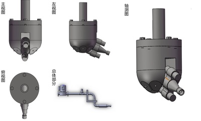 360度自动定位高压水炮