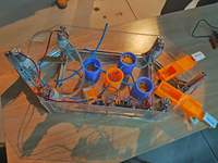 多点工作式海上环保吸油船