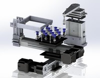 防滑垫自动分离粘贴机器人