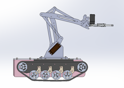 CV-1履带物料搬运小车