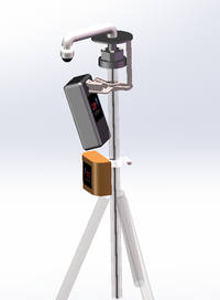 基于视觉识别的5G基站用天线角度智能调节装置