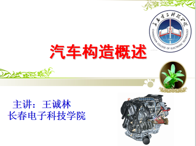 汽车发动机构造