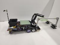 基于CCD成像系统一体化智能贴瓷砖机器人