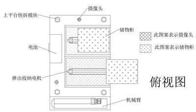 基于视觉检测的医疗智能综合服务车