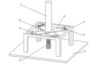 全风向风致振动的无叶片风柱发电机