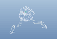 智能检测地形机器人