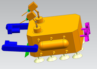 多功能水下维修机器人