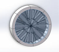电磁伸缩爬梯减震轮