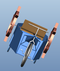 双形态水陆两栖多用途车