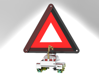 智能警示牌小车