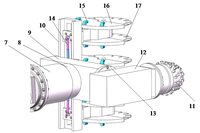 金刚石锯片-截齿联合破岩掘进机