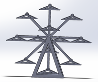 光伏智能旋转升降立体停车库
