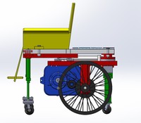 腿-轮复合式爬楼轮椅