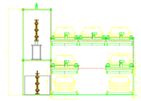 液压电梯与立体车库的组合设计