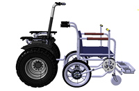 手摇式多用途轴传动轮椅