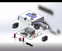 新型智能扫地机器人