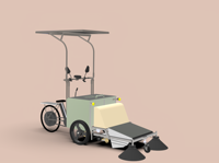 小型太阳能清扫车