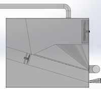 新型鼓风式筛分机