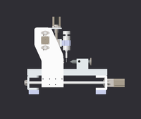 便携式四轴数控铣床