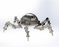 仿生蜘蛛搜寻机器人