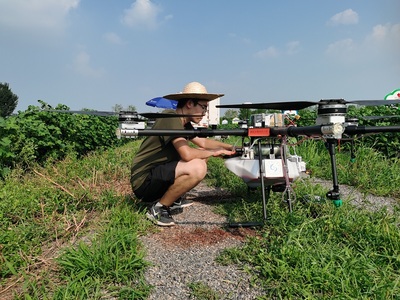 基于臭氧水的生態植保無人機