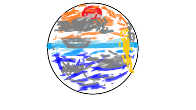 大海之白