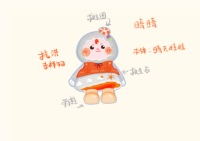 抗洪吉祥物“晴晴”