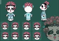 熊猫福宝吉祥物