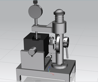 “半封闭槽底对中心孔壁厚测量仪”设计