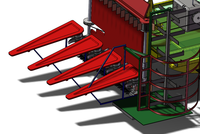 船式芦苇捡拾打捆机