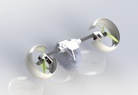 双轴智能多冗余可折叠飞行平台