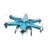 3D打印电力巡检无人机