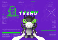 “防疫小牛”原创IP形象设计