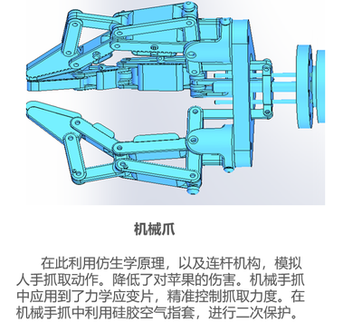 果实采摘爪