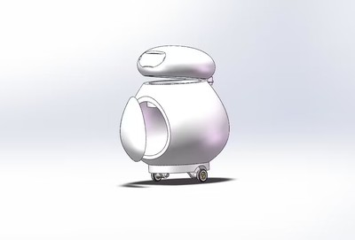 交互式智能移动存包机器人
