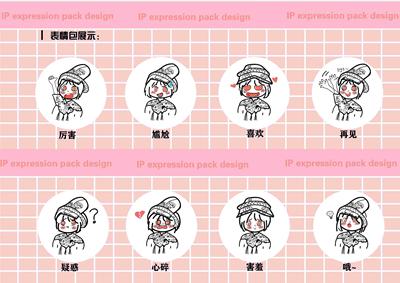 北川羌族ip人物表情包 （吉祥）