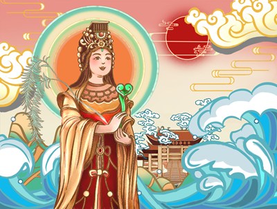 《天妃赐福》