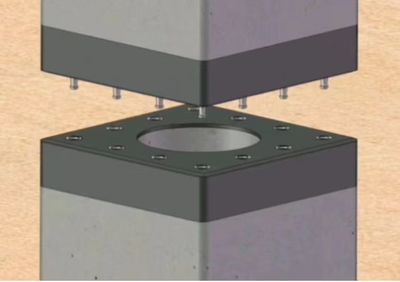 新型免焊接混凝土管桩快速机械连接器