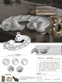 红山文化创意茶具设计